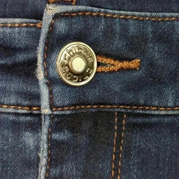 Chico Denim Jeggings Size 6 - Picture 2 of 11